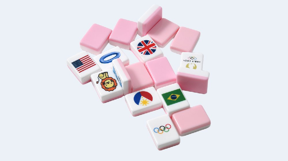 cushtom American Mahjong-acrylic mahjong