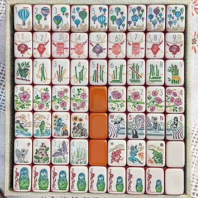 Custom Mahjong Sets for Gift Collections