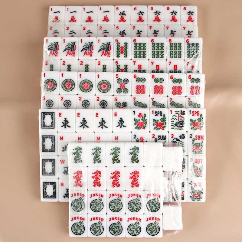 Custom Mahjong Sets with Unique Tile Artwork